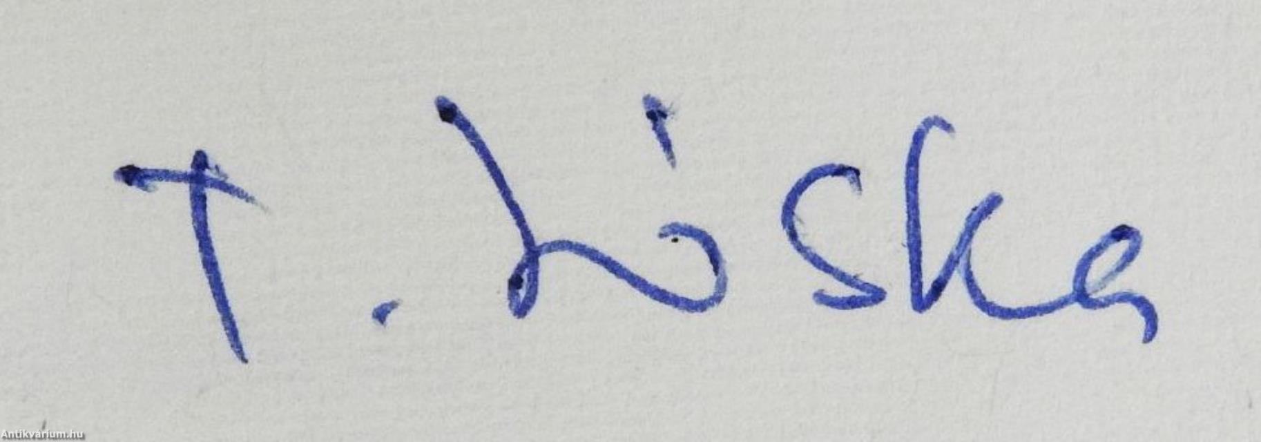 Fejem alatt telihold (dedikált példány)