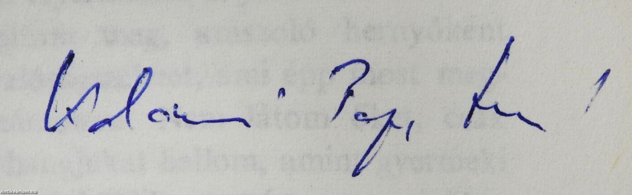 Monológok a határon (dedikált példány)