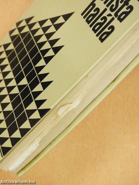 Az alkoholista halála (dedikált példány)