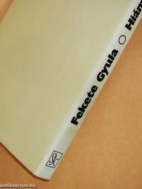 Hiányzik egy férfi (dedikált példány)