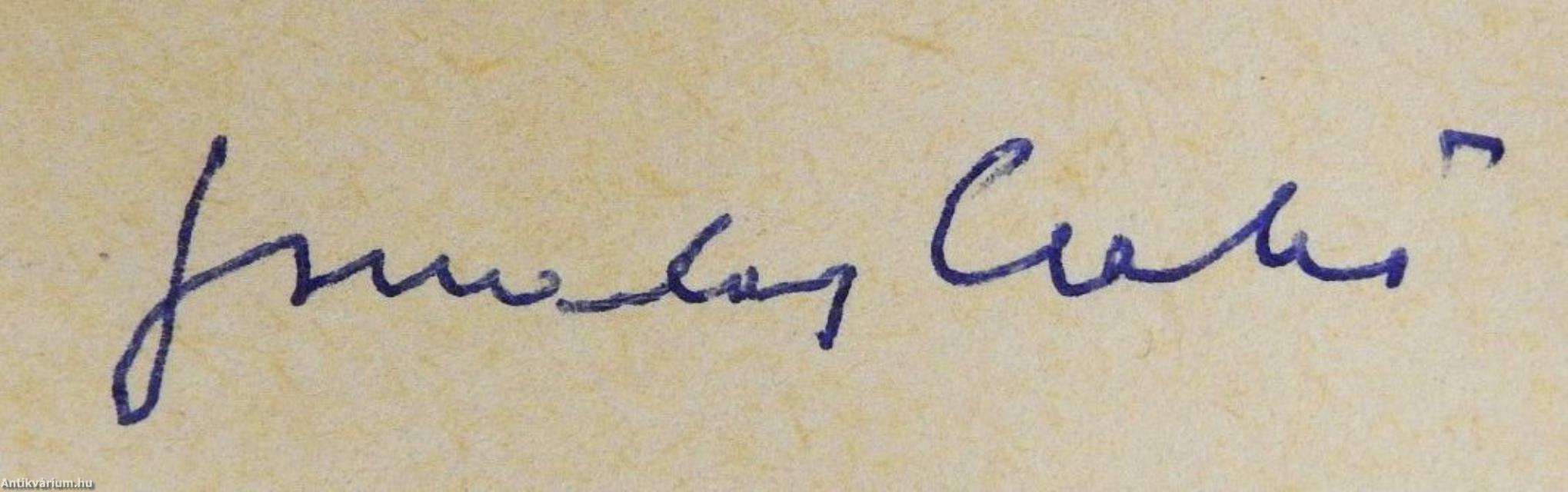 Báránycsengő (dedikált példány)