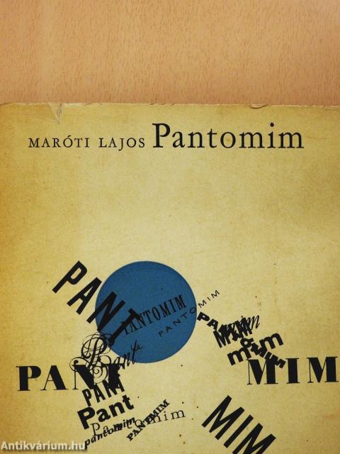 Pantomim (dedikált példány)