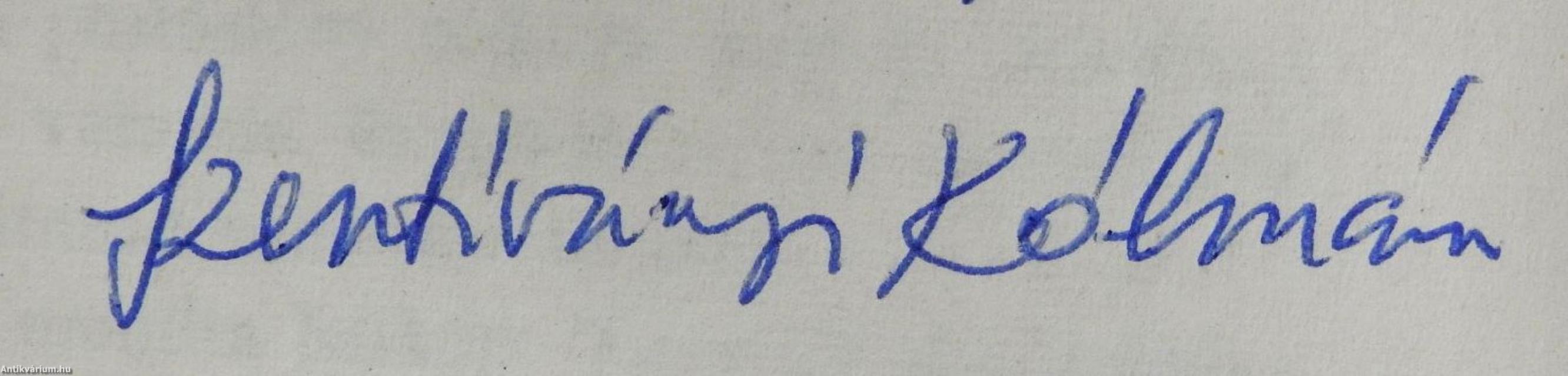 A láthatatlan árok (dedikált példány)