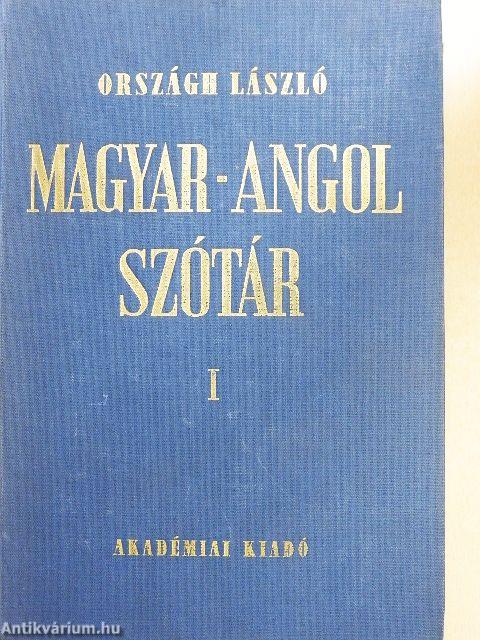Magyar-angol szótár I-II.