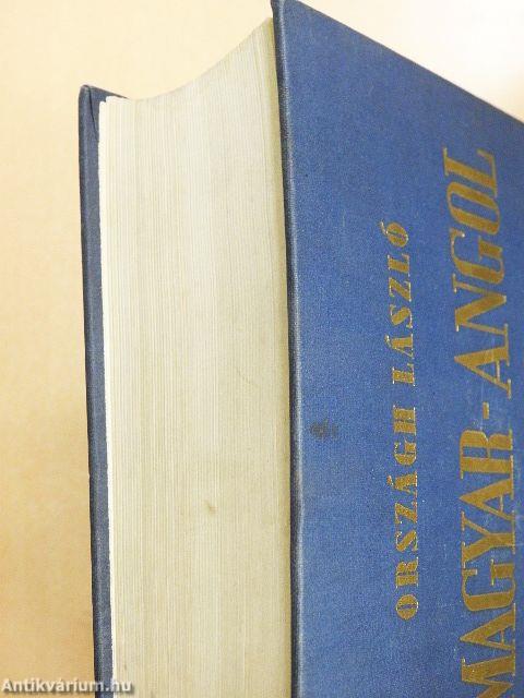 Magyar-angol szótár I-II.