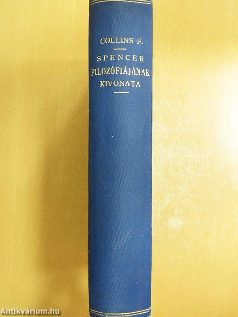 Spencer Herbert synthetikus filozófiájának kivonata