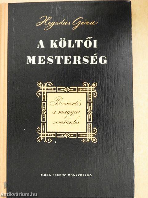 A költői mesterség