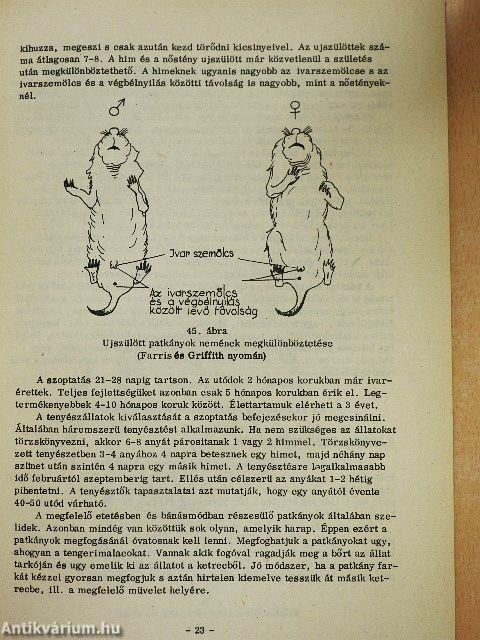 Bonctani és élettani gyakorlatok