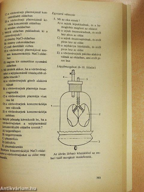 Biológiai feladatgyűjtemény a gimnáziumok számára