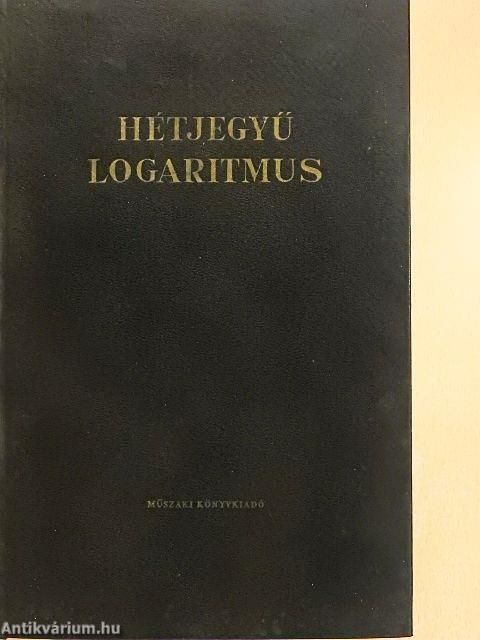 Hétjegyű logaritmus