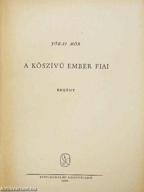 A kőszívű ember fiai