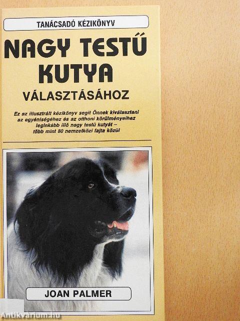 Tanácsadó kézikönyv nagy testű kutya választásához