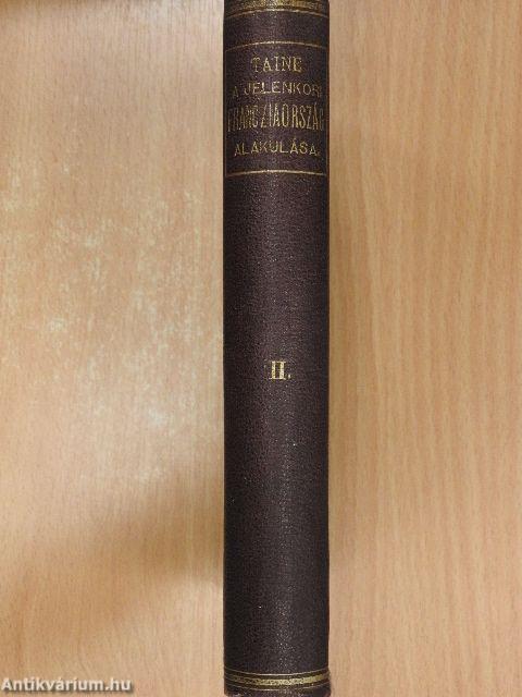 A jelenkori Francziaország alakulása II. (töredék)