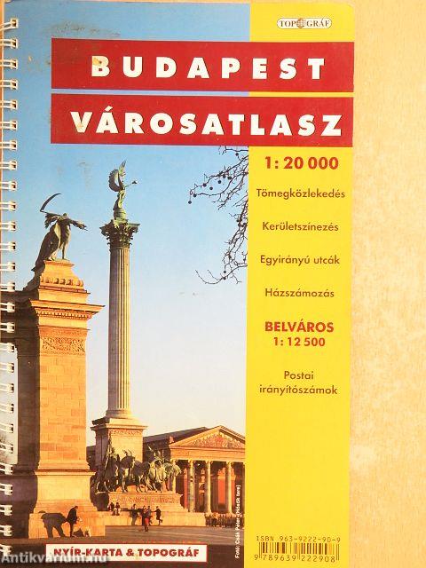 Budapest városatlasz