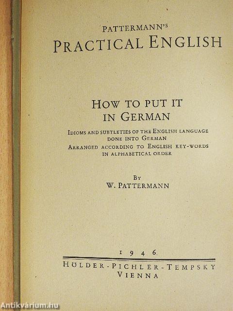 Pattermann's Practical English