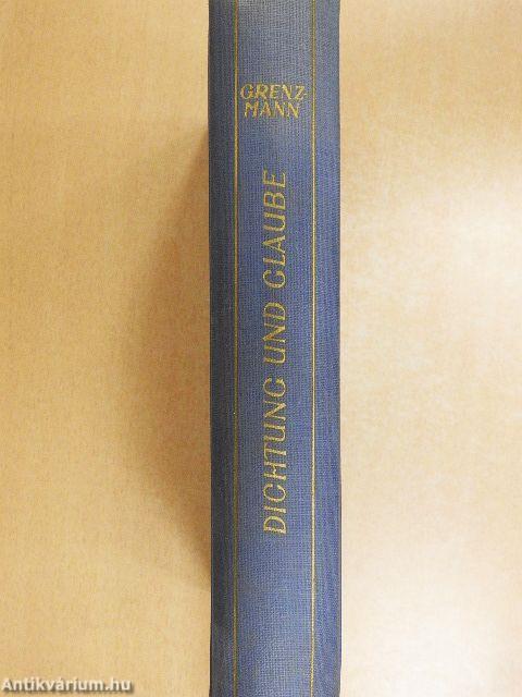 Dichtung und Glaube (Keresztury Dezső könyvtárából)