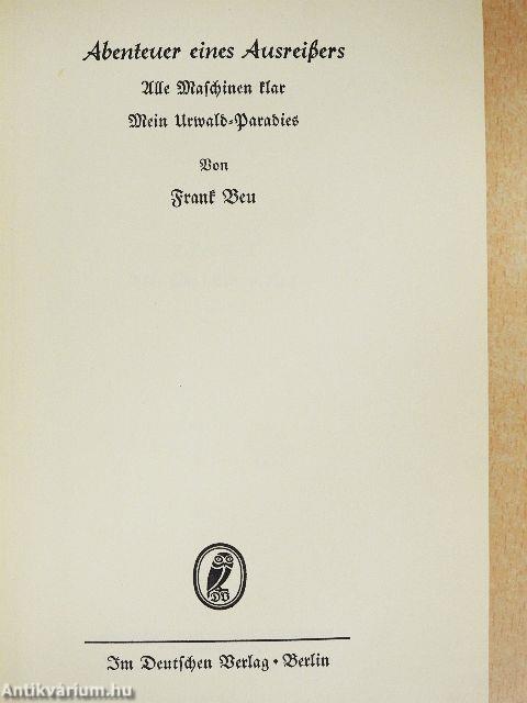 Abenteuer eines Ausreißers (gótbetűs)