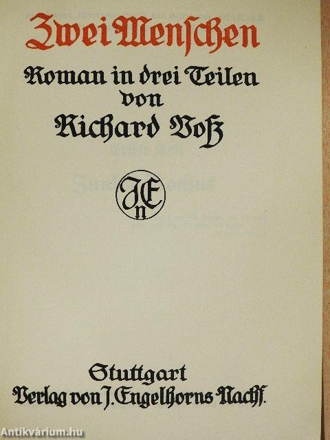 Zwei Menschen (gótbetűs)