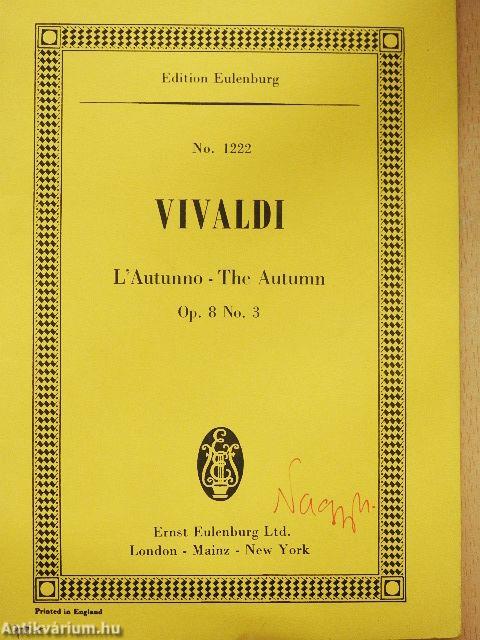 Le Quattro Stagioni No. 3. - L'Autunno