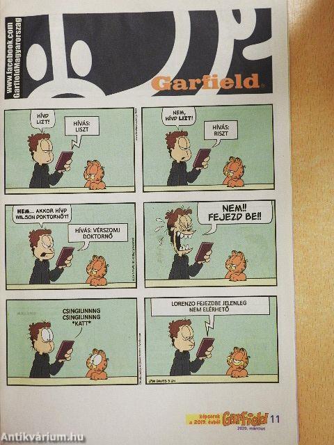 Garfield 2020. március