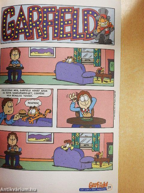 Garfield 2017. augusztus