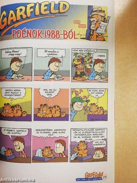 Garfield 2017. augusztus