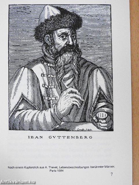 Johannes Gutenberg und die digitale Buchherstellung in kleinen Auflagen