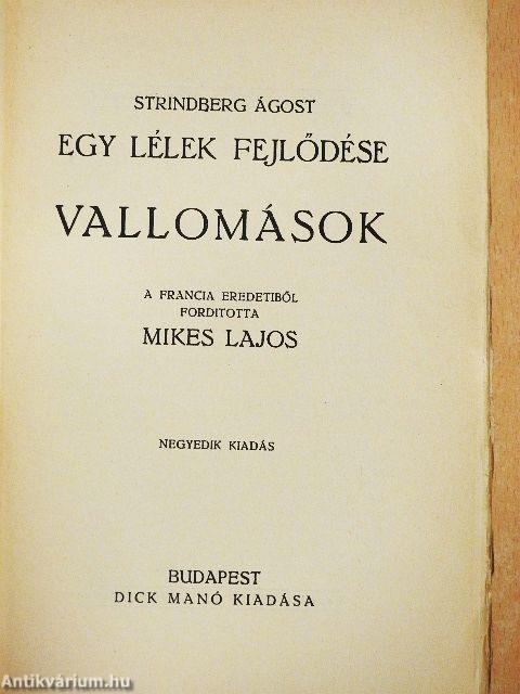 Egy lélek fejlődése V.