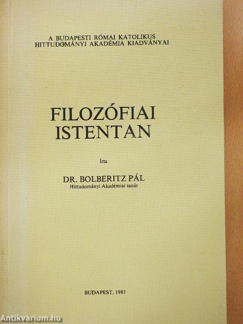 Filozófiai istentan