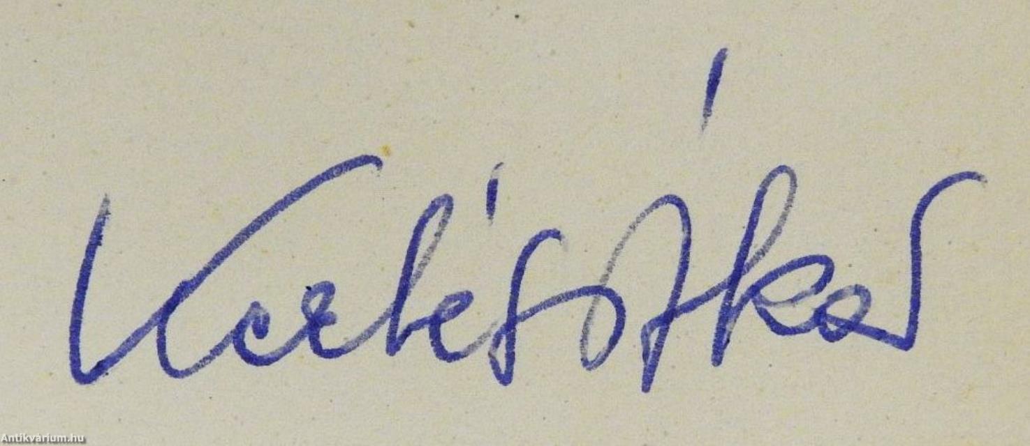 Hétköznapok szerelme (dedikált példány)