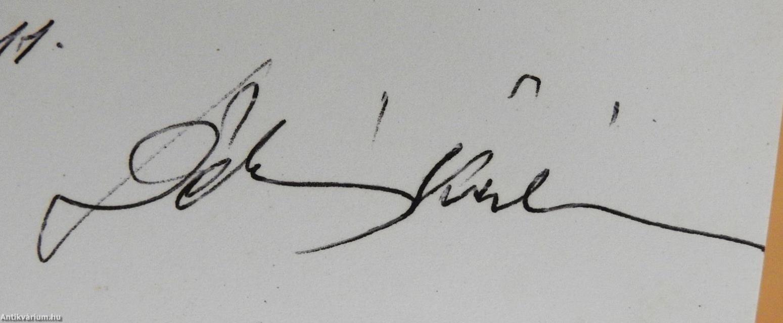 Diákvér/Az úrilány lovagja (dedikált példány)