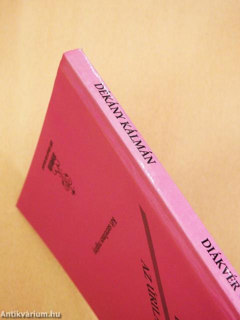 Diákvér/Az úrilány lovagja (dedikált példány)