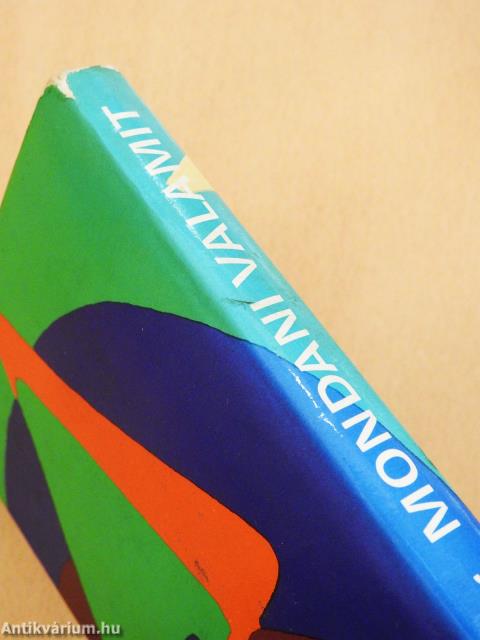 Mondani valamit (dedikált példány)