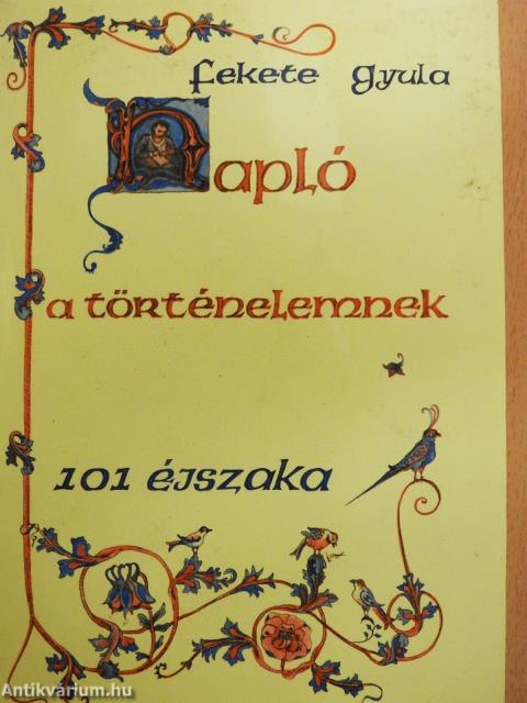 Napló a történelemnek (dedikált példány)