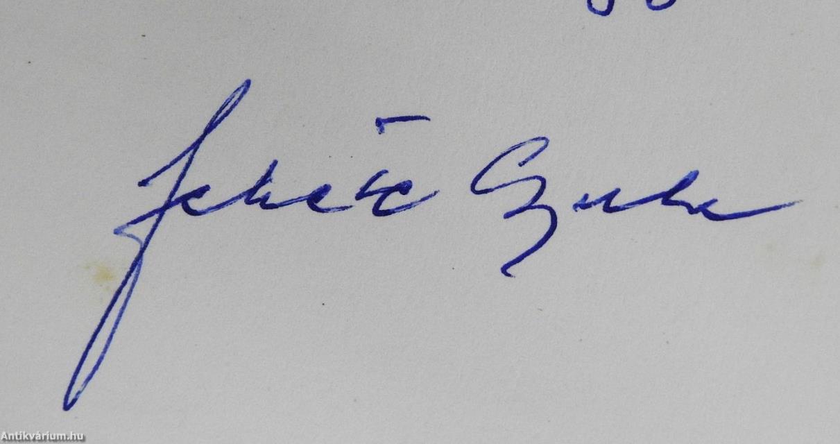 Napló a történelemnek (dedikált példány)