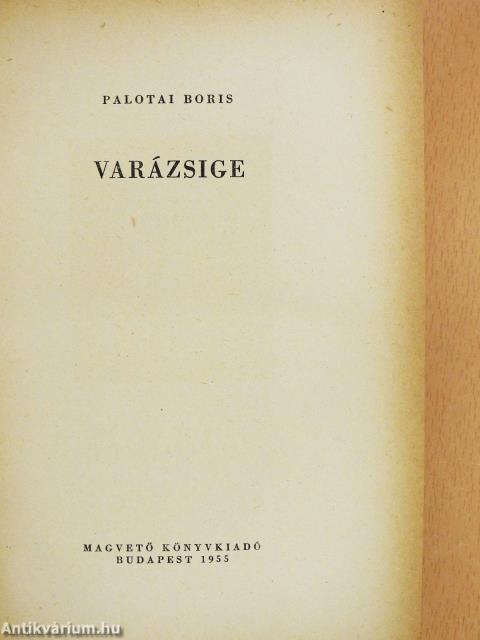 Varázsige (dedikált példány)