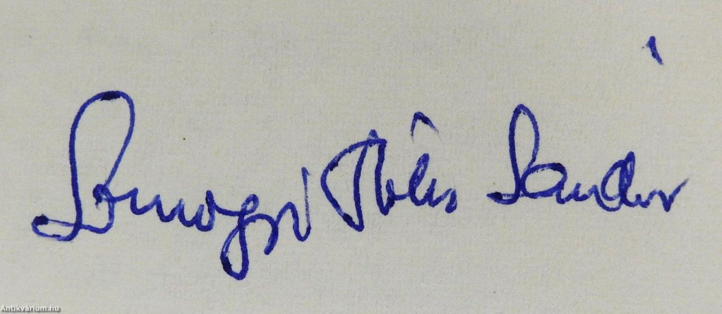 Huszonegy korsó sör (dedikált példány)