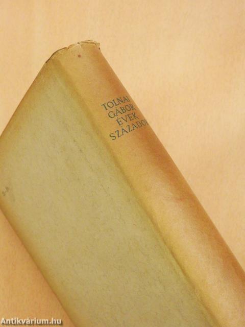 Évek-századok (dedikált példány)