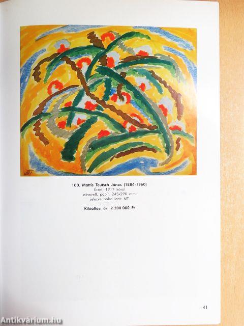 II. Képzőművészeti aukció