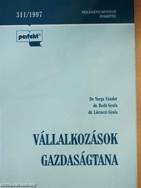 Vállalkozások gazdaságtana