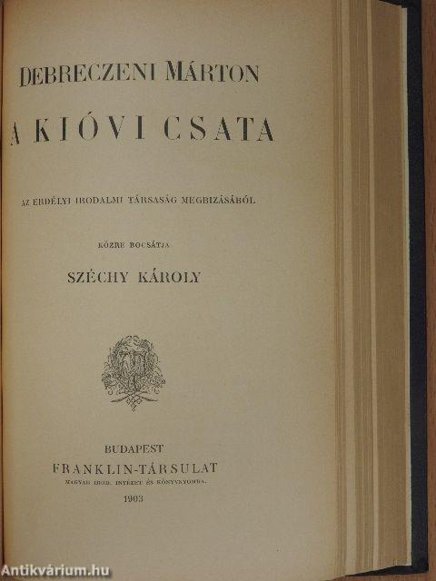 Debreczeni Márton költői művei I-II.