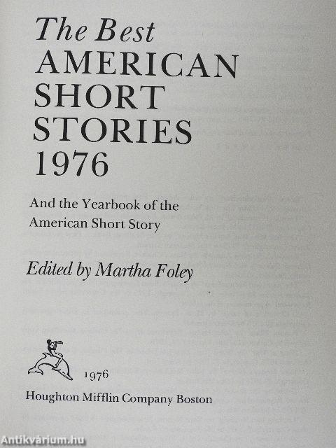The Best American Short Stories 1976