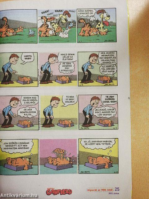 Garfield 2022. június