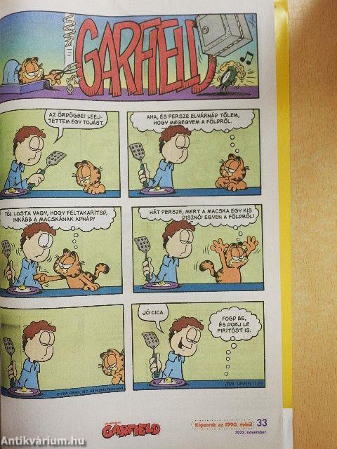 Garfield 2022. november