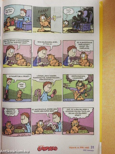 Garfield 2022. november
