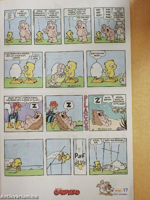 Garfield 2022. november