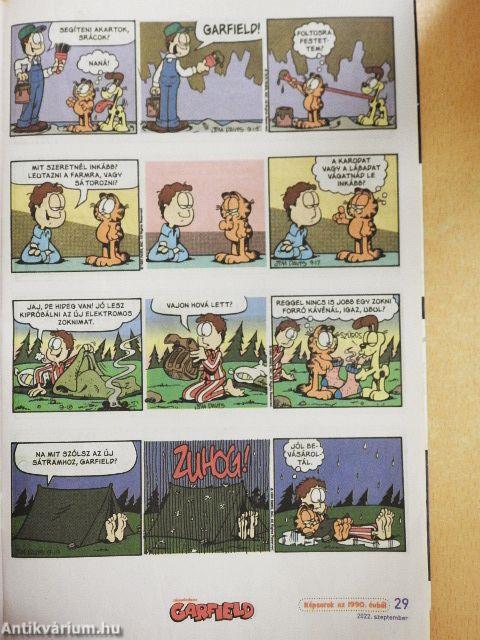Garfield 2022. szeptember