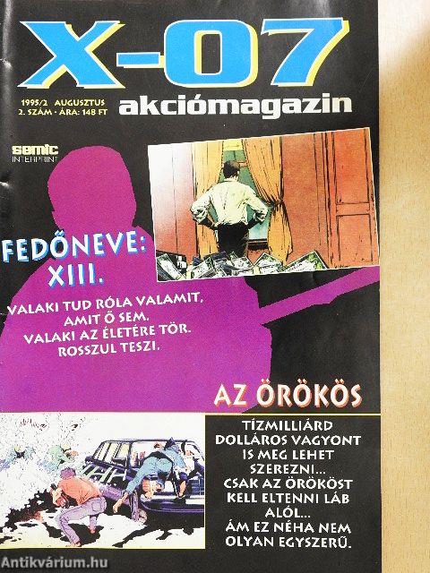 X-07 akciómagazin 1995/2.