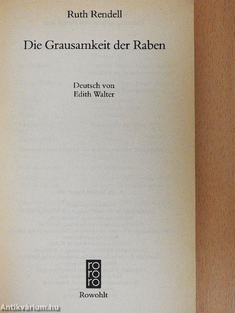 Die Grausamkeit der Raben