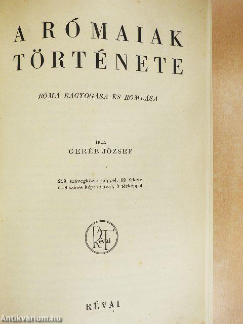 A rómaiak története